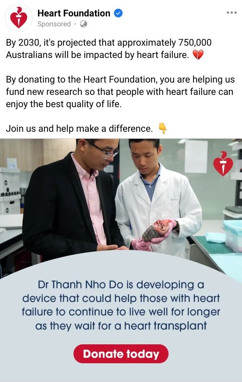 Heart Foundation Campaign