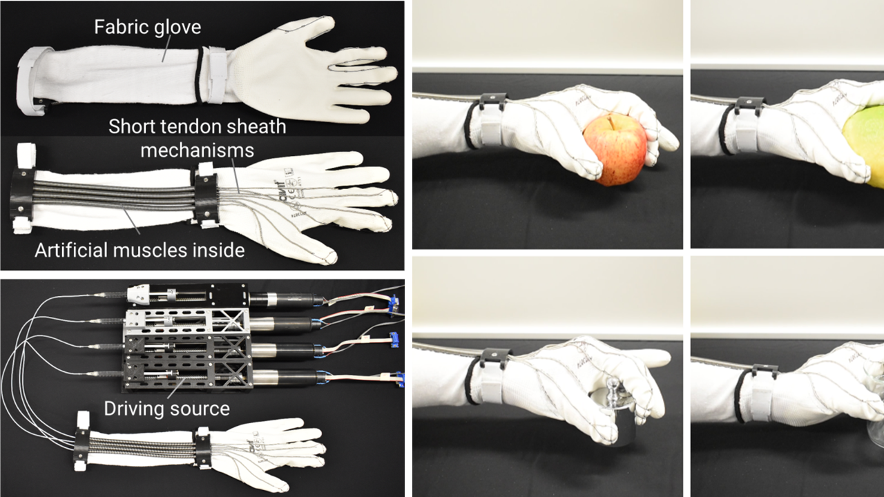 Soft wearable robotic glove